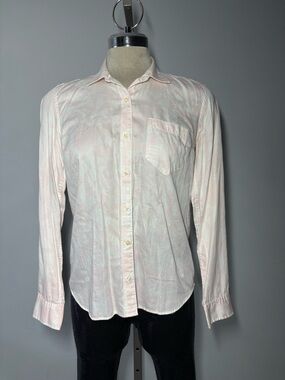 GAP Pale Pink Women's Button-Up Blouse